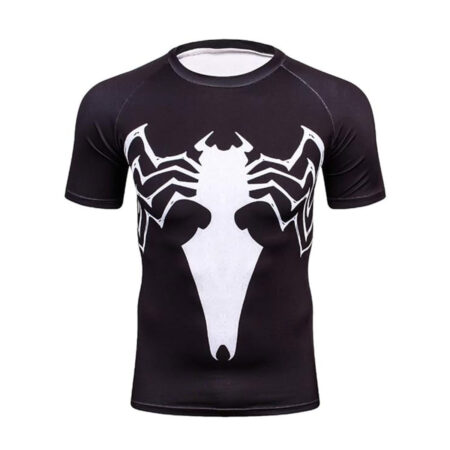 Spider Venom 3D Printed T Shirts Men Compression Shirt