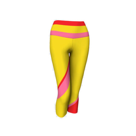 Sweat Goddess Color Block Capri