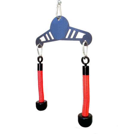 Tricep Rope Extreme 'Convertible' Colour Red