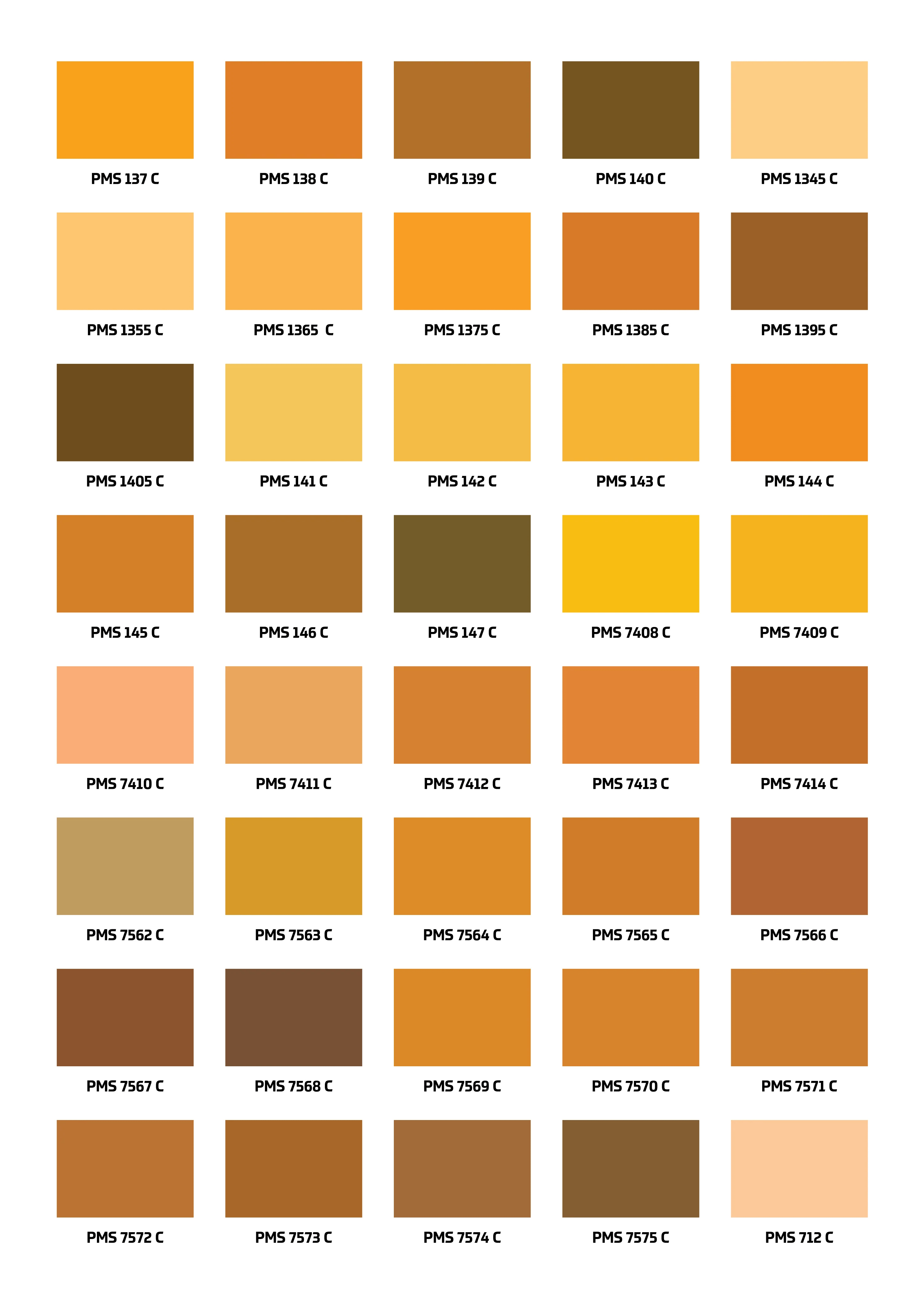 Colour Chart 7