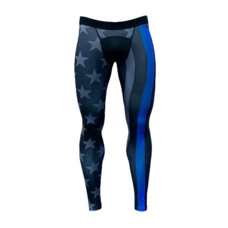 Thin Blue Line Compression Tights