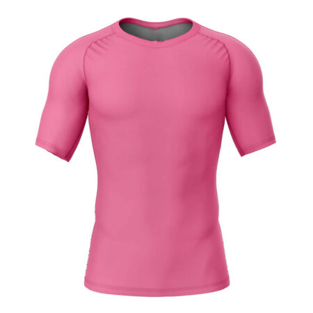 Men's Short Sleeve Rash Guard Compression Shirt