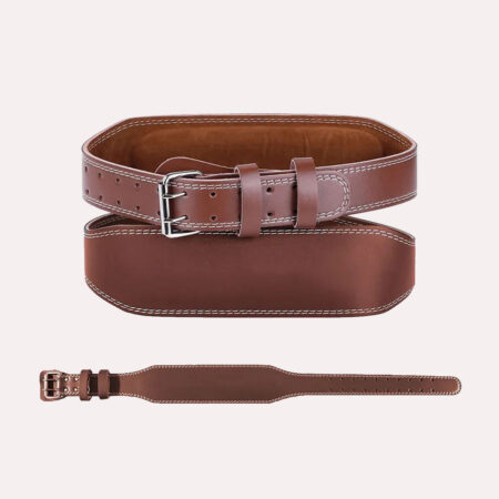 Weight lifting Belts Comfortable Powerlifting Leather Gym Lever Belt Colour Black/Brown