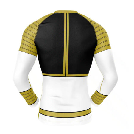 White Ranger Power Rangers Long Sleeve Rash Guard Compression 4 White Ranger Power Rangers Long Sleeve Rash Guard Compression 3