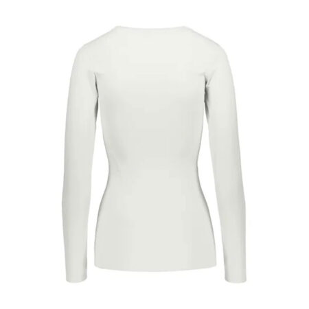 Women’s Compression Top Full Sleeves Colour White