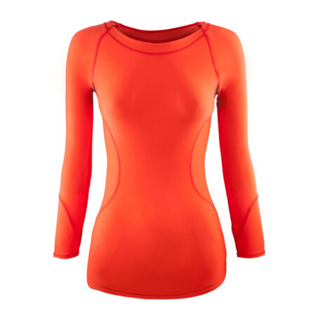 Women’s Compression Long Sleeve Color Orange
