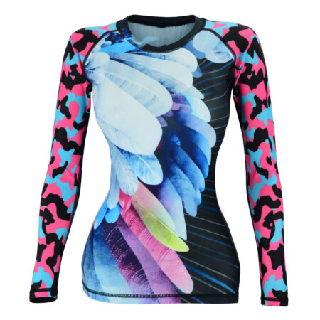 Women's Compression Rash Guard Long Sleeves