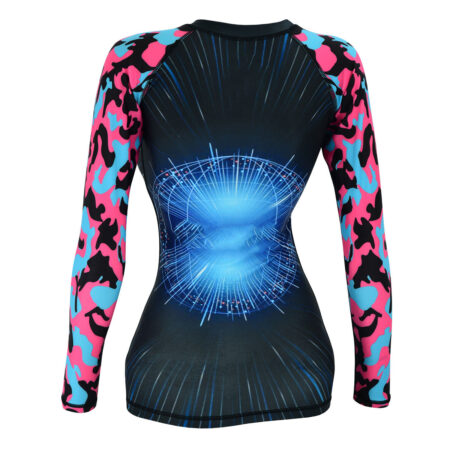 Women's Compression Rash Guard Long Sleeves 3