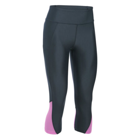 Women's Fly By Capri Color Black Pink