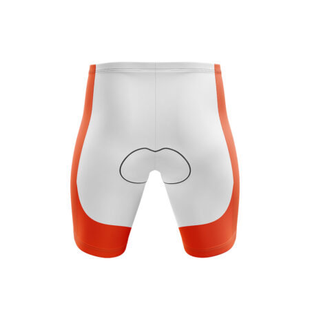 Women's Half Tights Colour White/Orange 4 Women's Half Tights Colour White/Orange 3