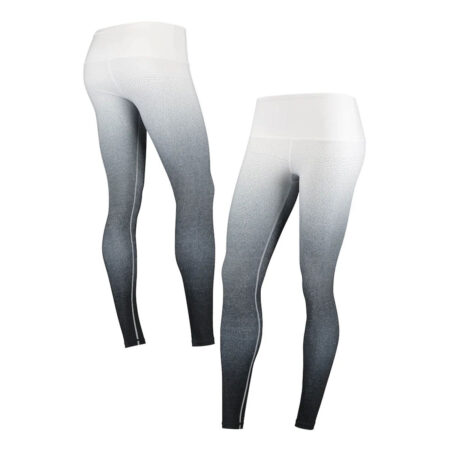 Women's White/Black Leggings